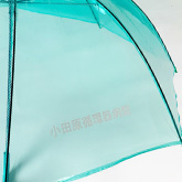 50cm カラー傘 手開き式 ビニール面 1面